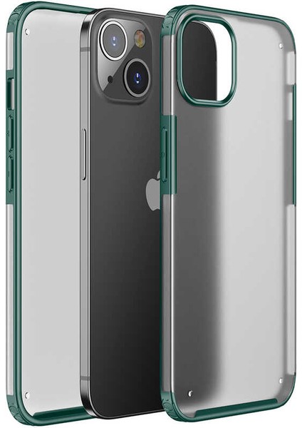 Apple iPhone 13 Uyumlu Volks Kapak - Koyu Yeşil