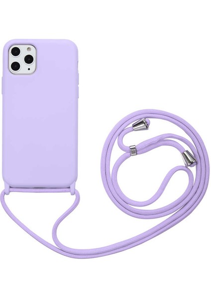 Apple iPhone 11 Pro Uyumlu Zore Ropi Kapak-Mor