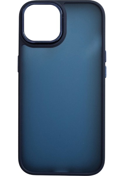 iPhone 13 Uyumlu Kalkan Serisi Mat Yüzeyli Sert Silikon Telefon Kılıfı