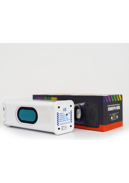 Idragon® V8 10W Rgb Işıklı Tws Özellikli Ses Bombası Bluetooth Hoparlör fırsatları