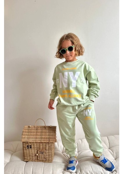 Baskılı Erkek Çocuk Takım