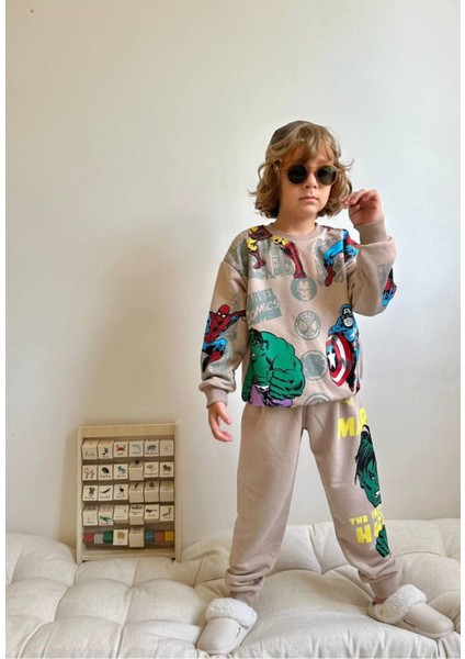 Karakter Baskılı Erkek Çocuk Takım fiyatları