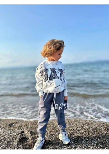Dinazor Baskılı Uzun Kollu Erkek Çocuk Takım