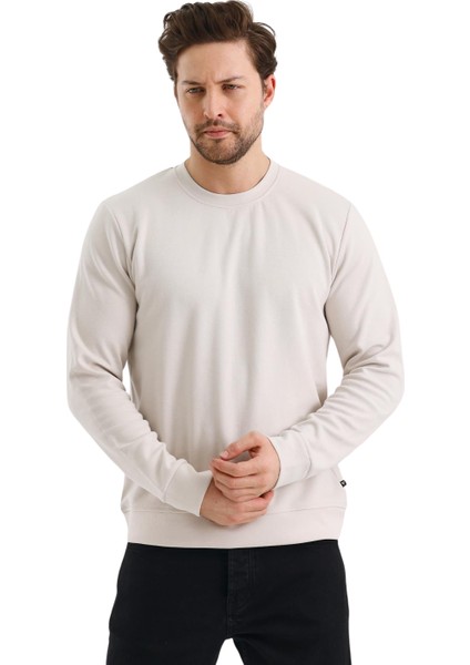 Unısex Sıfır Yaka Sweat