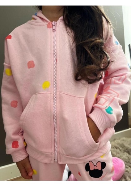 Minnie Desenli Kız Çocuk Alt Üst Takım modelleri