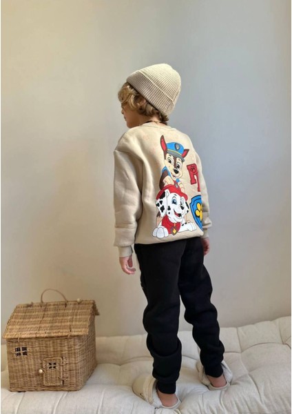 Yigit Butik Paw Patrol Baskılı Uzun Kollu Erkek Çocuk Takım