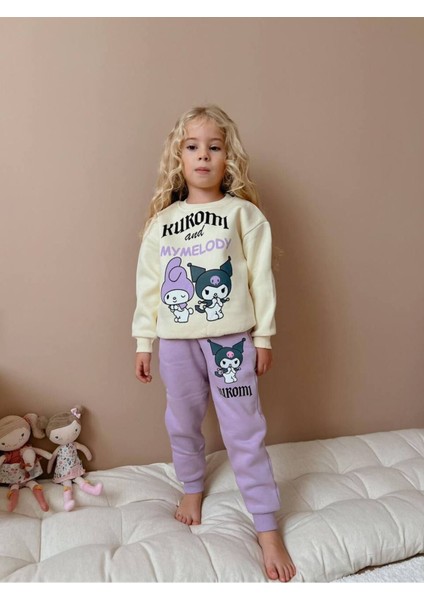 Yigit Butik Karakter Baskılı Kız Çocuk Takım