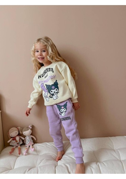 Yigit Butik Karakter Baskılı Kız Çocuk Takım modelleri