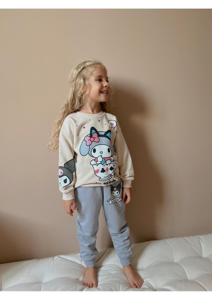 Kuromi Baskılı Kız Çocuk Takım fiyatları