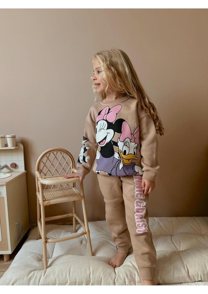 Karakter Baskılı Kız Çocuk Takım fiyatları