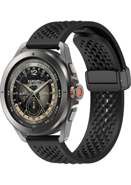 Xiaomi Watch S4 Sport Için Manyetik Toka Silikon Kayış (Yurt Dışından)