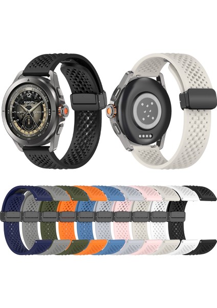 Xiaomi Watch S4 Sport Için Manyetik Toka Silikon Kayış (Yurt Dışından) fiyatları