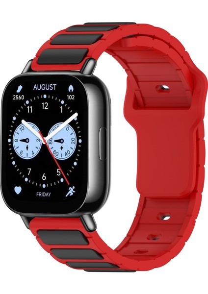 Xiaomi Watch 22MM Için Iki Renkli I-Şekilli Silikon Kayış (Yurt Dışından)
