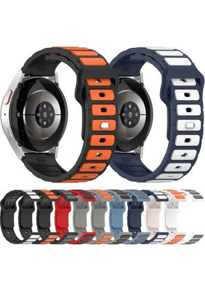 Xiaomi Watch 22MM Için Iki Renkli I-Şekilli Silikon Kayış (Yurt Dışından) fiyatları