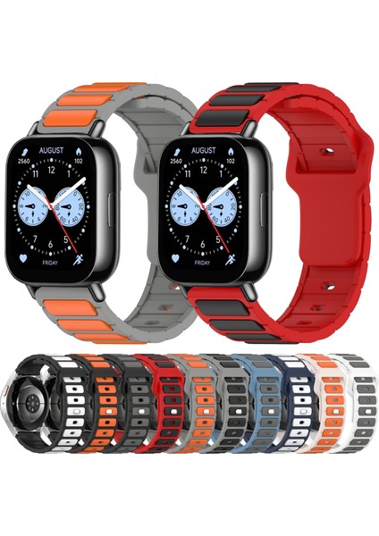 Xiaomi Watch 22MM Için Iki Renkli I-Şekilli Silikon Kayış (Yurt Dışından) indirimleri