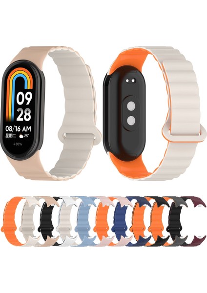Xiaomi Akıllı Bant 9 8 Için Silikon Saat Bandı (Yurt Dışından)