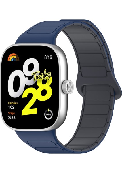 Xiaomi Mi Band 8 Pro Manyetik Silikon Kayış (Yurt Dışından)