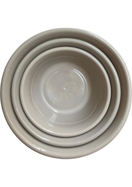 ESTrend 3'lü Iç Içe Geçmeli Saklama Kabı Badya/leğen Set