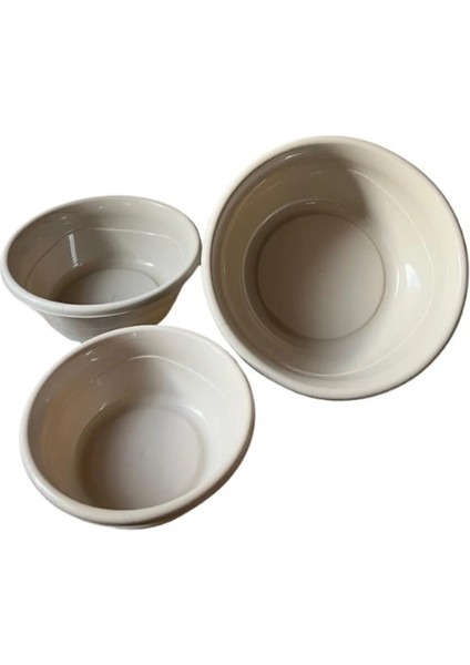 ESTrend 3'lü Iç Içe Geçmeli Saklama Kabı Badya/leğen Set modelleri