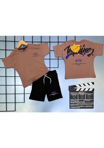 Yigit Butik Baskılı Şortlu Erkek Çocuk Takım fiyatları