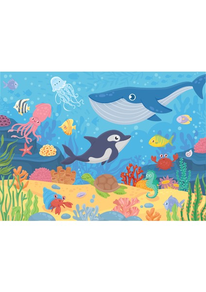 100 Parça - Sea Anımals (Deniz Hayvanları) fiyatları