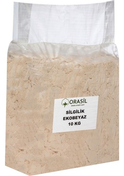 Silgi Bezi Silme Için Parça Bez Eko Beyaz 40 x 40 cm 10 kg