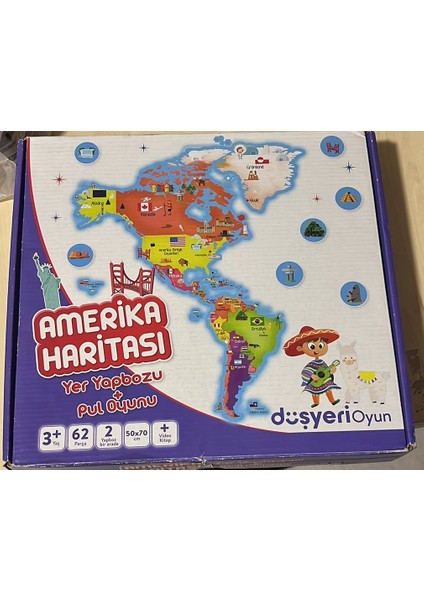 Puzzle Amerika Kıtası