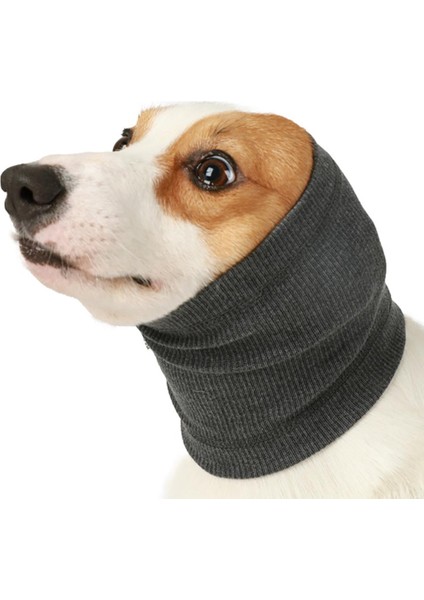 Evcil Köpek Snood Yumuşak Köpek Kapüşonlu Banyo Köpek Boyun Köpek Şapka Gri S (Yurt Dışından)