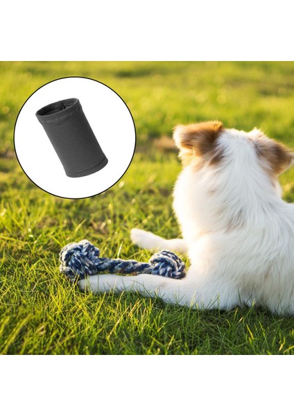 Evcil Köpek Snood Yumuşak Köpek Kapüşonlu Banyo Köpek Boyun Köpek Şapka Gri S (Yurt Dışından)