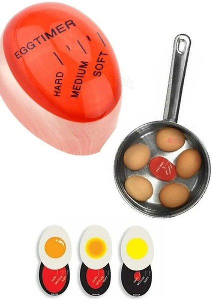 Yumurta Zamanlayıcı Egg Timer Pişirme Haşlama Süresi Aparatı Zaman Ayarlamalı