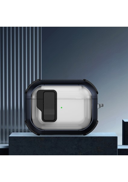 Airpods Pro 2 Için Tpu + Pc Kulaklık Koruyucu Kılıf (Yurt Dışından)
