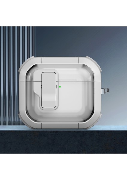 Airpods 4 Için Tpu + Pc Kulaklık Koruyucu Kılıf (Yurt Dışından)
