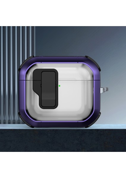 Airpods 4 Için Tpu + Pc Kulaklık Koruyucu Kılıf (Yurt Dışından)
