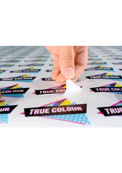 Logo ve Tasarıma Özel, Sticker, Bas-Kes, Etiket, M2 Fiyatıdır