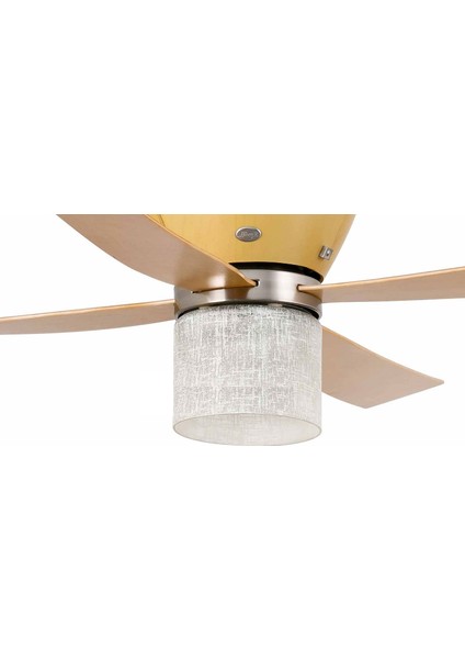 Valhalla Blonde Beech - 142 Cm. Aydınlatmalı ve Uzaktan Kumandalı Tavan Vantilatörü