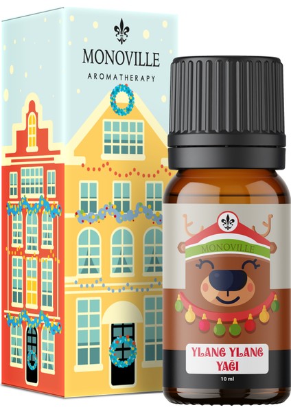 Ylang Ylang Uçucu Yağı 10 ml % 100 Saf Ve Doğal Yeni Yıl ( Ylang Ylang Essential Oil )