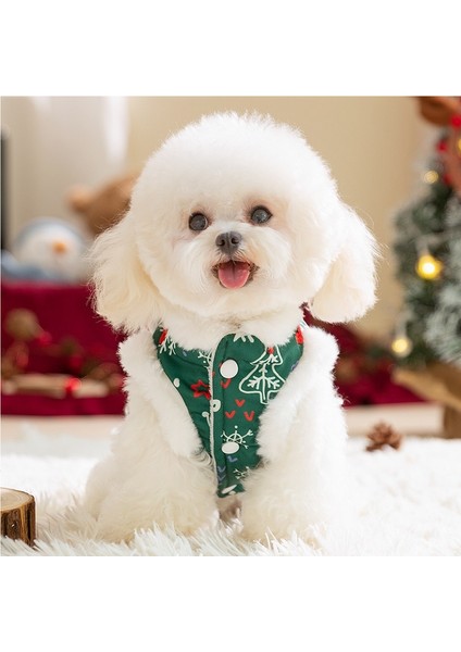 Sonbahar ve Kış Köpek Üç Boyutlu Aksesuarlar Noel Pamuklu Ceket (Yurt Dışından) modelleri