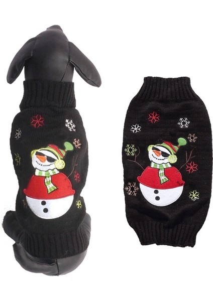 Sıcak Noel Köpek Sevimli Kazak (Yurt Dışından)