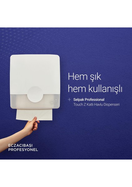 Selpak Professional Touch Z Katlama Havlu Dispenseri