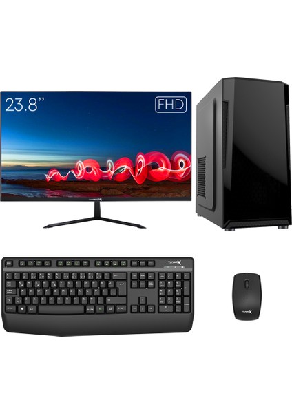 TX5861 I7 9700 16GB Ddr4 Ram 512GB SSD 23.8 Inç Fhd Monitör Masaüstü Ofis Bilgisayarı