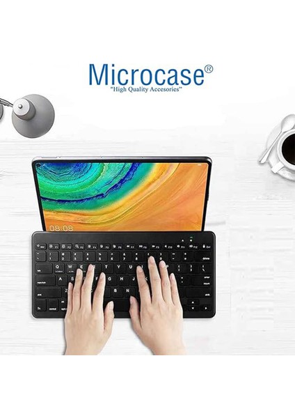 Xiaomi Redmi Pad Se 8.7 Inch Tablet Uyumlu Tablet Klavyesi + Tablet Tutucu Stand -AL3320