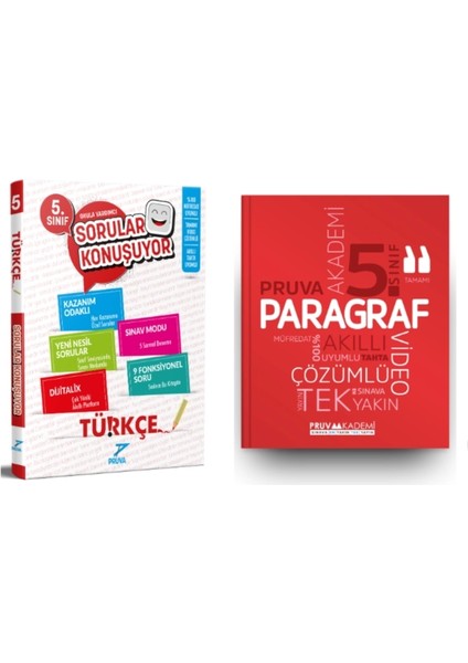 5.Sınıf Türkçe Sorular Konuşuyor / Paragraf Soru Bankası