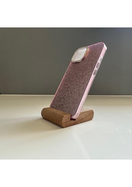 Apple iPhone 15 Pro Max Taşlı Simli Renkli Kılıf