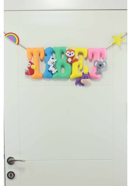 Tibet Isimli Bebek ve Hastane Odası Kapı Süsü