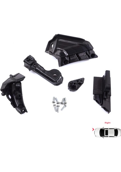 BHL573-2 Opel Astra J Mk4 P10 2009-2015 4/5 Kapı Gtc 2011-2018 13335737 Için Sağ Ön Far Ayak Tamir Seti