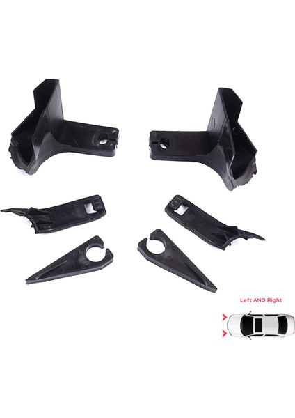 BHL571 Ford Transit Tourneo Custom Mk1 V362 2012-2018 BK2113D152BJ Için Sağ Sol Ön Far Ayak Tamir Seti