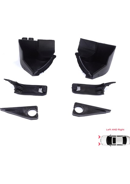 BHL571 Ford Transit Tourneo Custom Mk1 V362 2012-2018 BK2113D152BJ Için Sağ Sol Ön Far Ayak Tamir Seti fiyatları