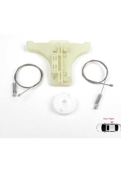 BWR5504 Kia Sportage Mk3 Sl 2010-2015 834813W000 Için Elektrikli Sağ Arka Kapı Cam Kriko Tamir Seti