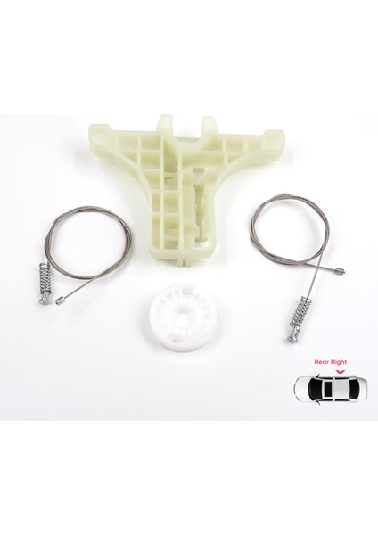 BWR5504 Kia Sportage Mk3 Sl 2010-2015 834813W000 Için Elektrikli Sağ Arka Kapı Cam Kriko Tamir Seti fiyatları