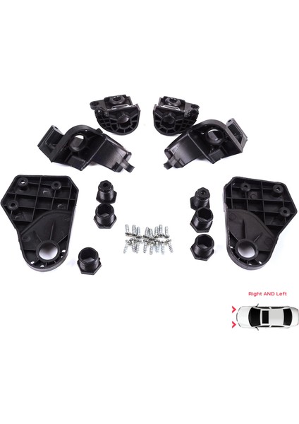 BHL572 Mercedes E Class W213 X213 W238 C238 A238 2016-2020 A2138202300 Için Sağ Sol Ön Far Ayak Tamir Seti